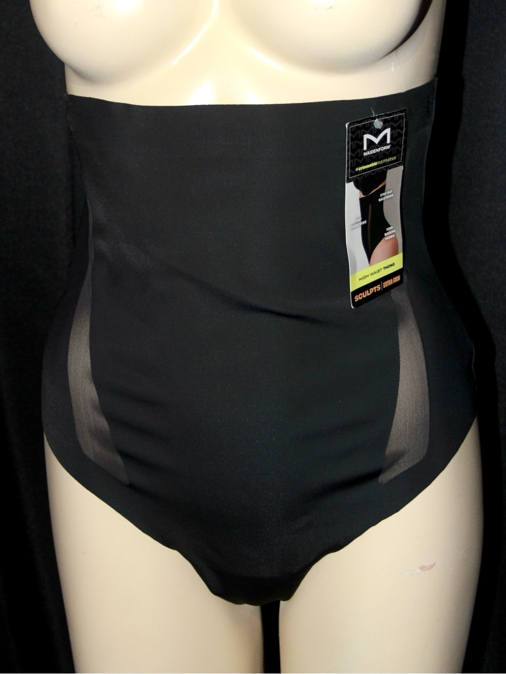 NWT Maidenform High Waist Thong Shapewear